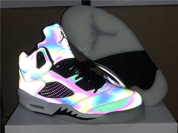 Men's Running Weapon Air Jordan 5 WMNS “Oil Grey” Shoes 019